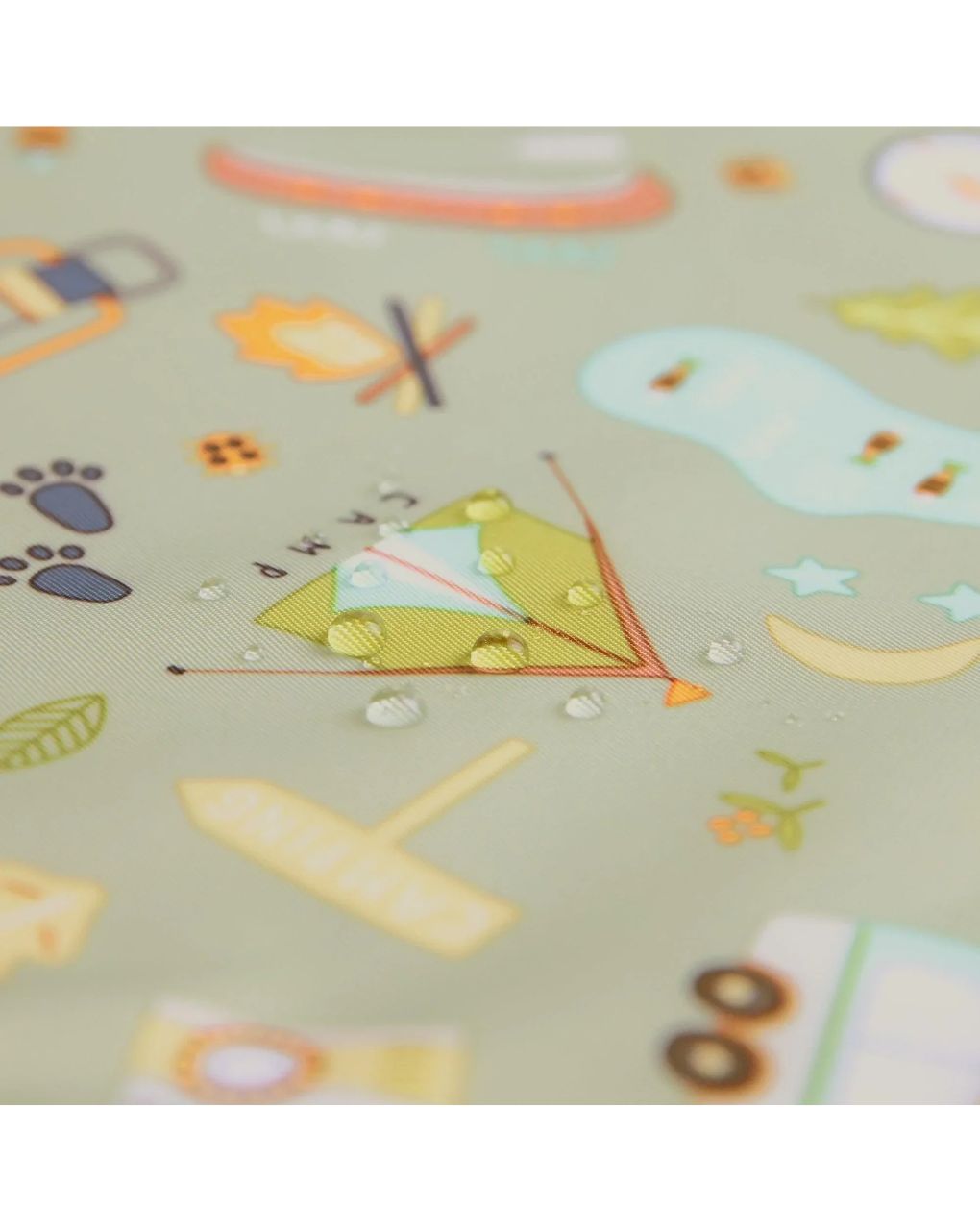 Bumkins αδιάβροχη σαλιάρα camping 6-24m 330363 - BUMKINS