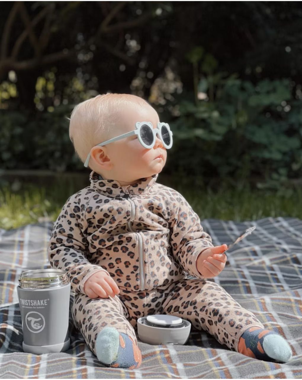 Twistshake ισοθερμικό δοχείο φαγητού 350ml pastel grey 32-08-78751 - Twistshake