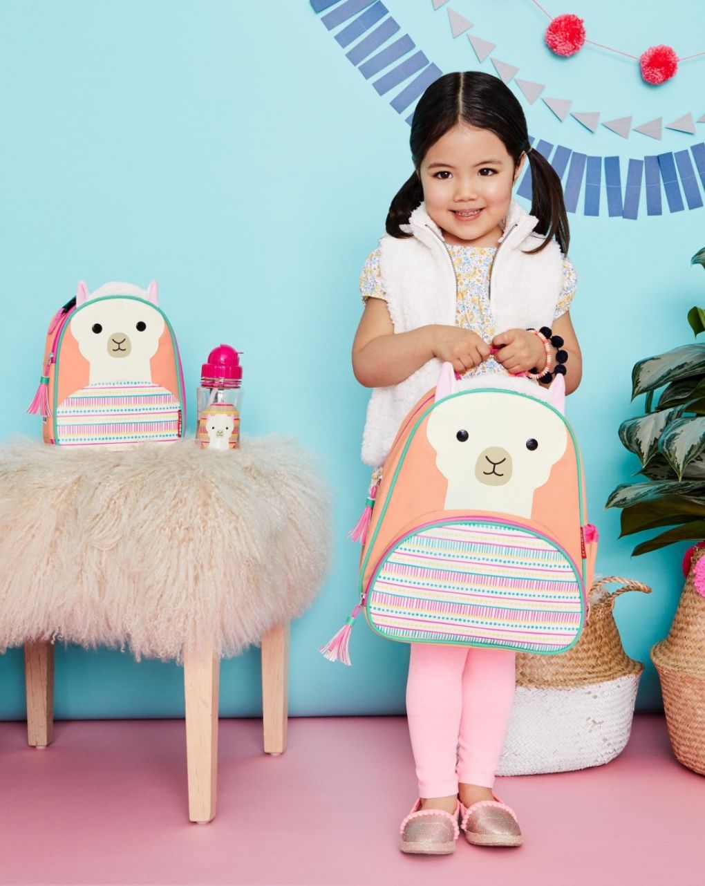 Skip hop zoo παιδική τσάντα πλάτης llama 29-2902001-28 - SKIP HOP