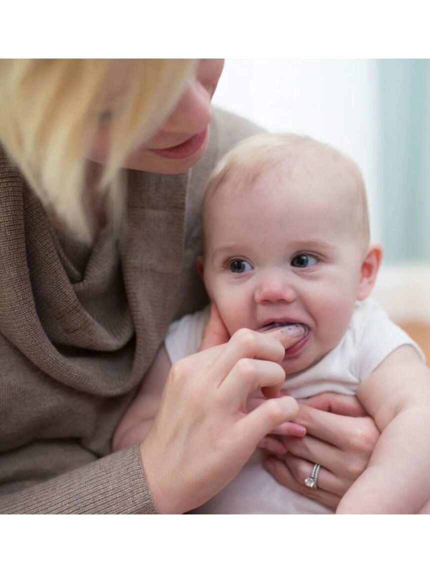 Dr. brown's βρεφική δακτυλική οδοντόβουρτσα σιλικόνης 3m+ 112.70.1hc.248 - Dr Browns