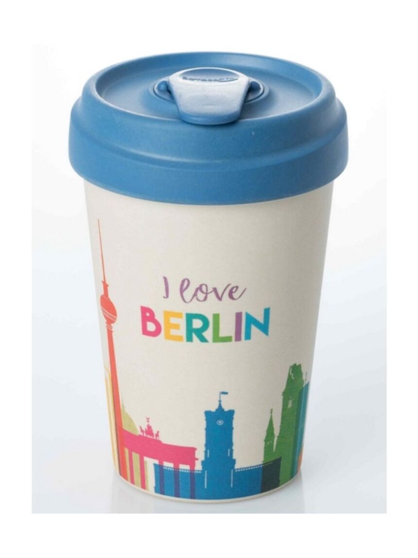 Chic mic ποτήρι bamboo 400ml σχέδιο berlin skyline - Chic mic