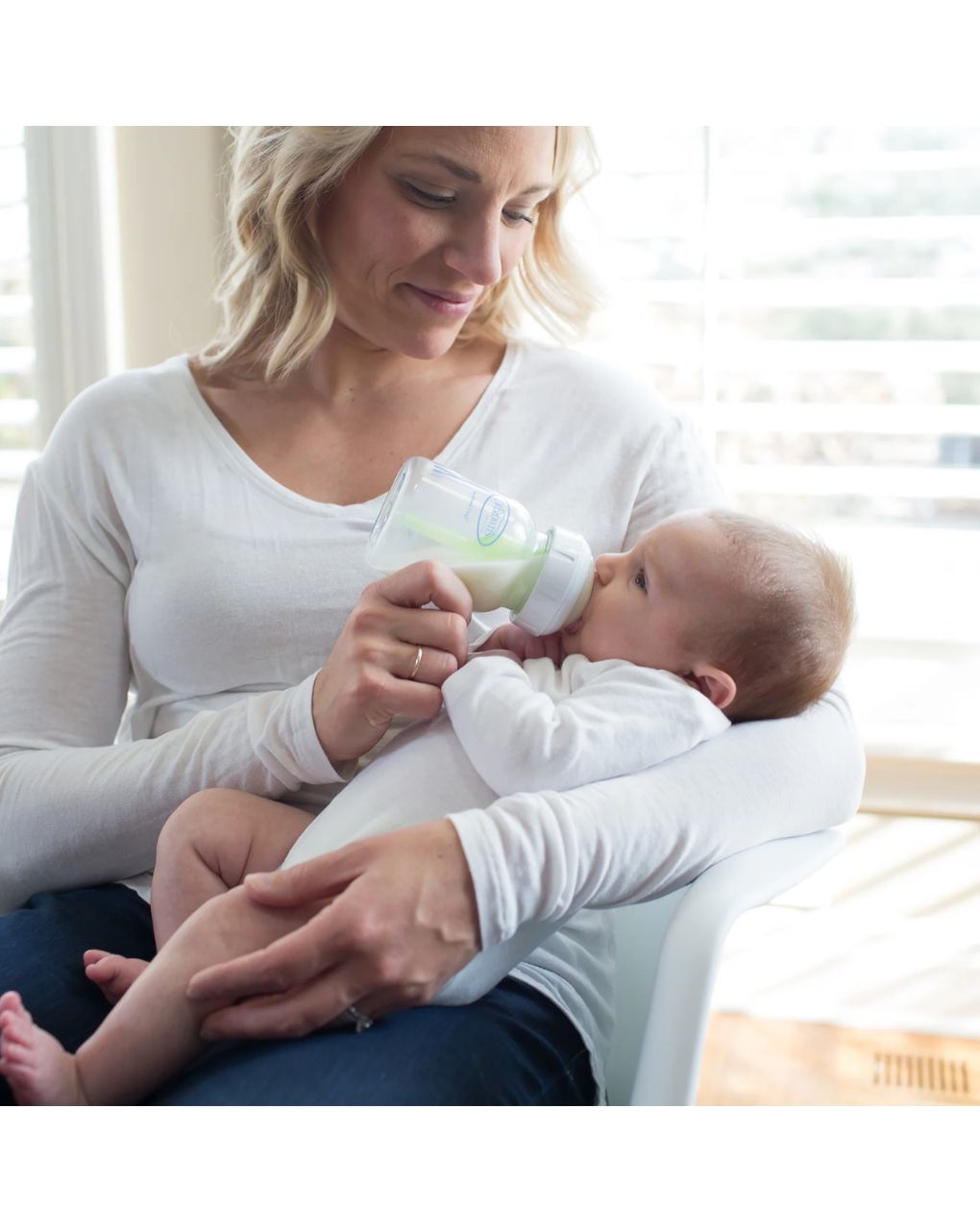 Dr. brown's options+ γυάλινο μπουκάλι με φαρδύ λαιμό κατά των κολικών 150ml 112.70.1hc.289 - Dr Browns