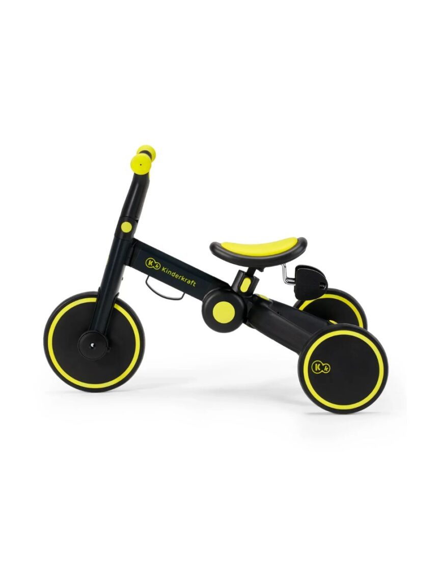 Kinderkraft πτυσόμενο τρίκυκλο ποδήλατο 4trike black volt kr4tri00blk0000 - Kinderkraft