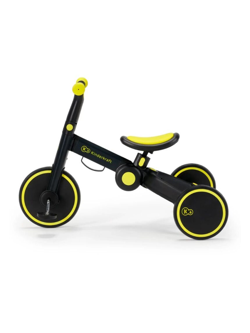 Kinderkraft πτυσόμενο τρίκυκλο ποδήλατο 4trike black volt kr4tri00blk0000 - Kinderkraft