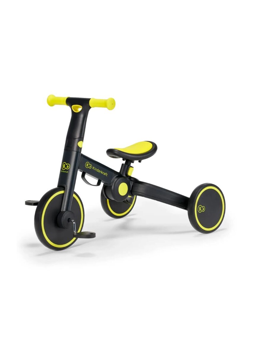Kinderkraft πτυσόμενο τρίκυκλο ποδήλατο 4trike black volt kr4tri00blk0000 - Kinderkraft