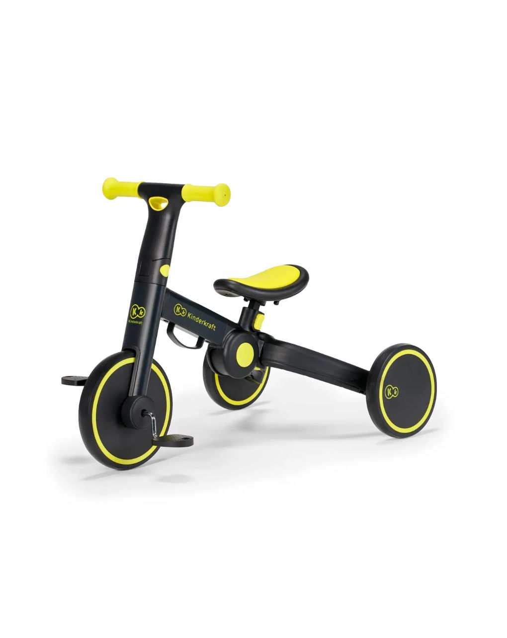 Kinderkraft πτυσόμενο τρίκυκλο ποδήλατο 4trike black volt kr4tri00blk0000 - Kinderkraft