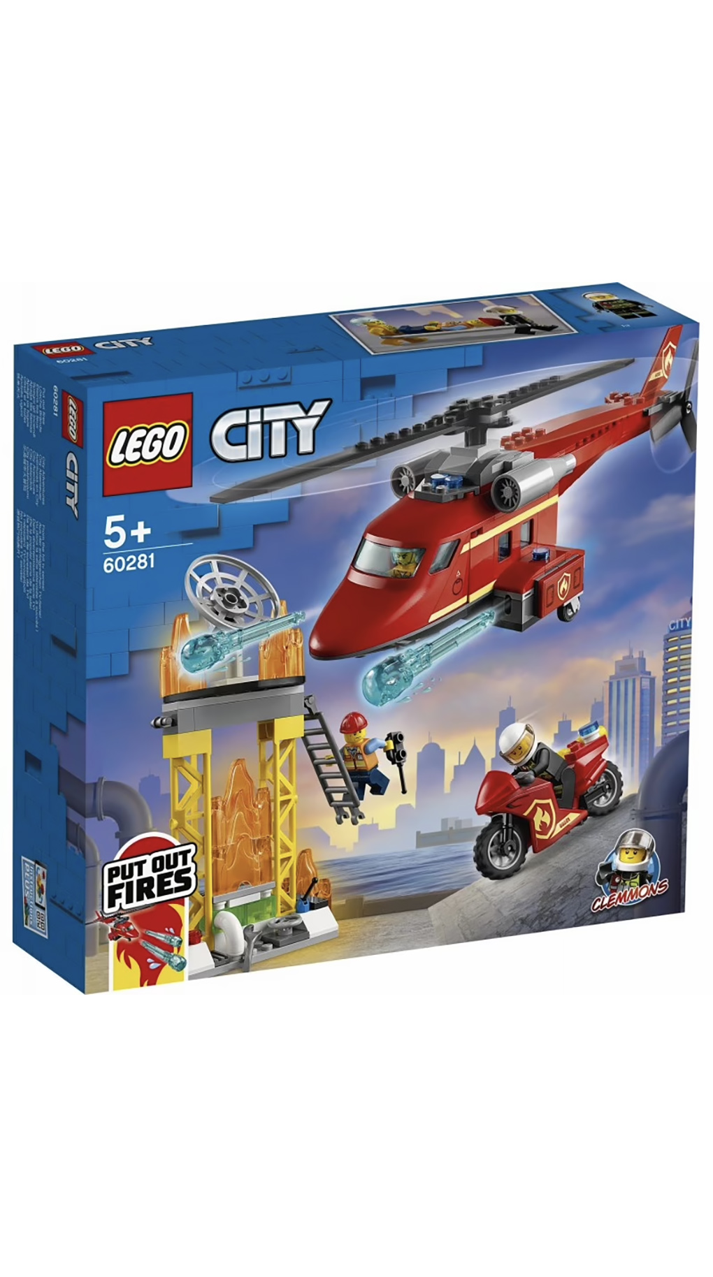 Lego  city πυροσβεστικό ελικόπτερο διάσωσης 60281 - Lego, Lego City