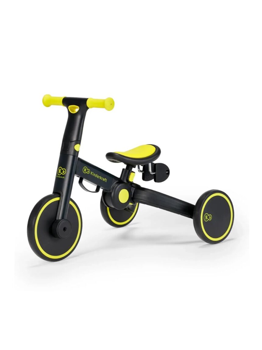 Kinderkraft πτυσόμενο τρίκυκλο ποδήλατο 4trike black volt kr4tri00blk0000 - Kinderkraft