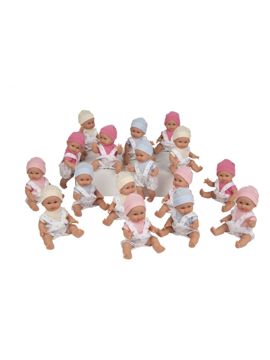 Love bebé κούκλα μωράκι 22cm prg00543 (διάφορα σχέδια) - LOVE BEBÉ