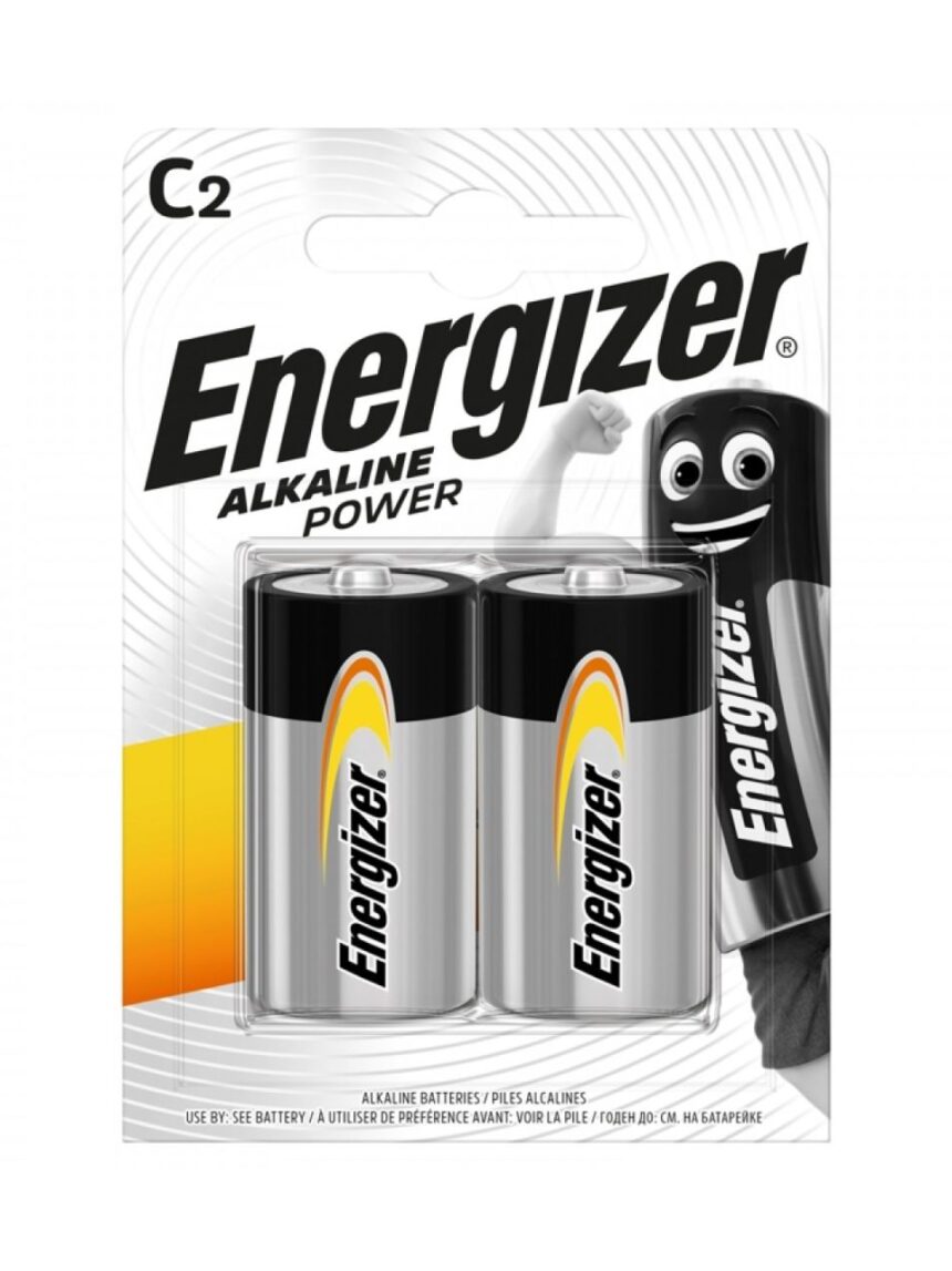 Energizer αλκαλικές μπαταρίες 2τμχ power c bp2 f016617 2τμχ - Energizer