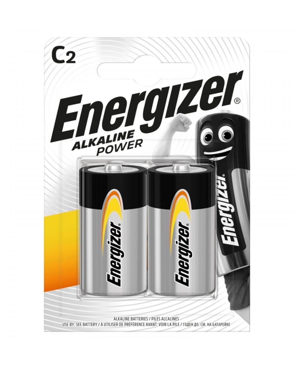 Energizer αλκαλικές μπαταρίες 2τμχ power c bp2 f016617 2τμχ