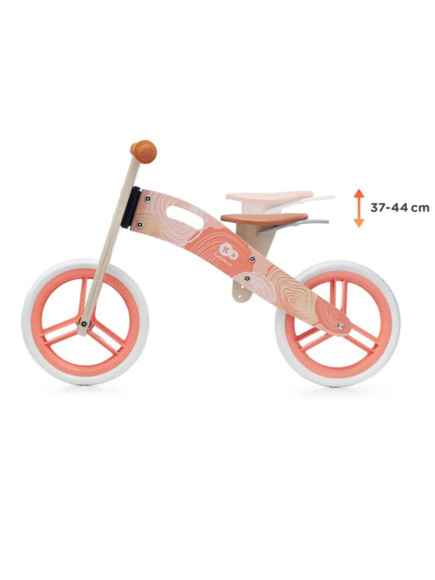 Kinderkraft ξύλινο ποδήλατο ισορροπίας runner nature coral - Kinderkraft