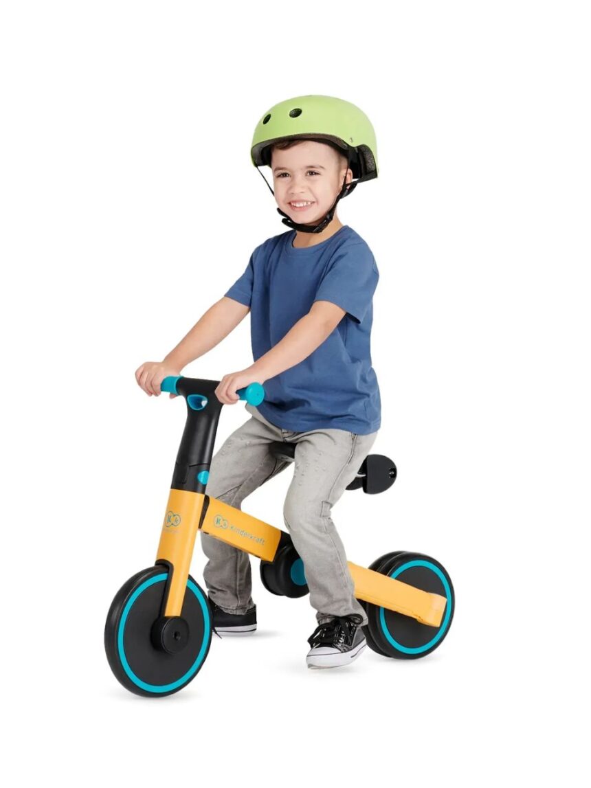 Kinderkraft πτυσόμενο τρίκυκλο ποδήλατο 4trike primrose yellow kr4tri00yel0000 - Kinderkraft