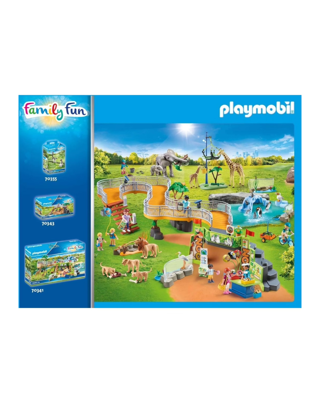 Playmobil family fun επέκταση εξέδρας μεγάλου ζωολογικού κήπου 70348 - Playmobil, Playmobil Family Fun