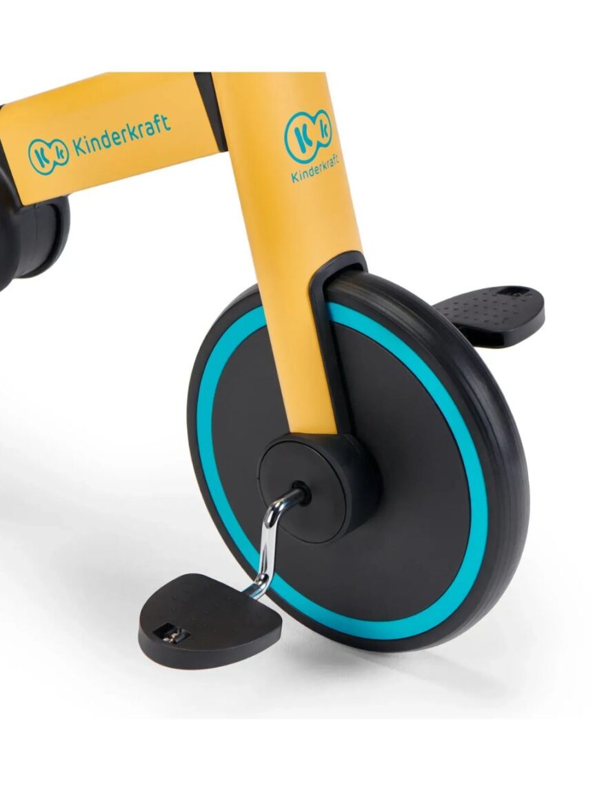Kinderkraft πτυσόμενο τρίκυκλο ποδήλατο 4trike primrose yellow kr4tri00yel0000 - Kinderkraft