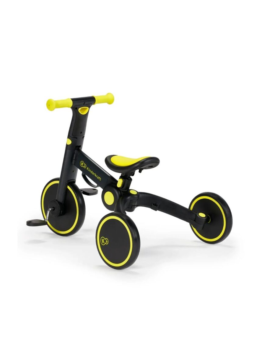 Kinderkraft πτυσόμενο τρίκυκλο ποδήλατο 4trike black volt kr4tri00blk0000 - Kinderkraft