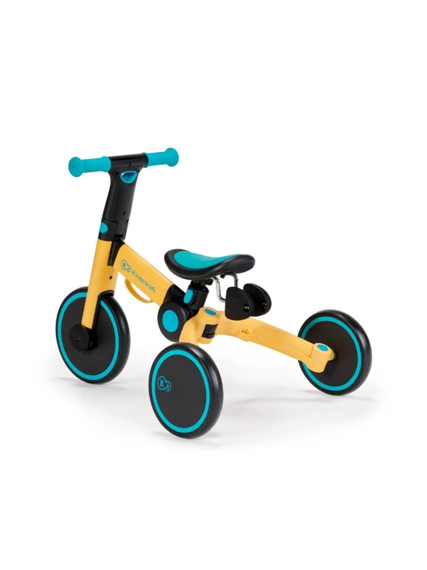 Kinderkraft πτυσόμενο τρίκυκλο ποδήλατο 4trike primrose yellow kr4tri00yel0000 - Kinderkraft