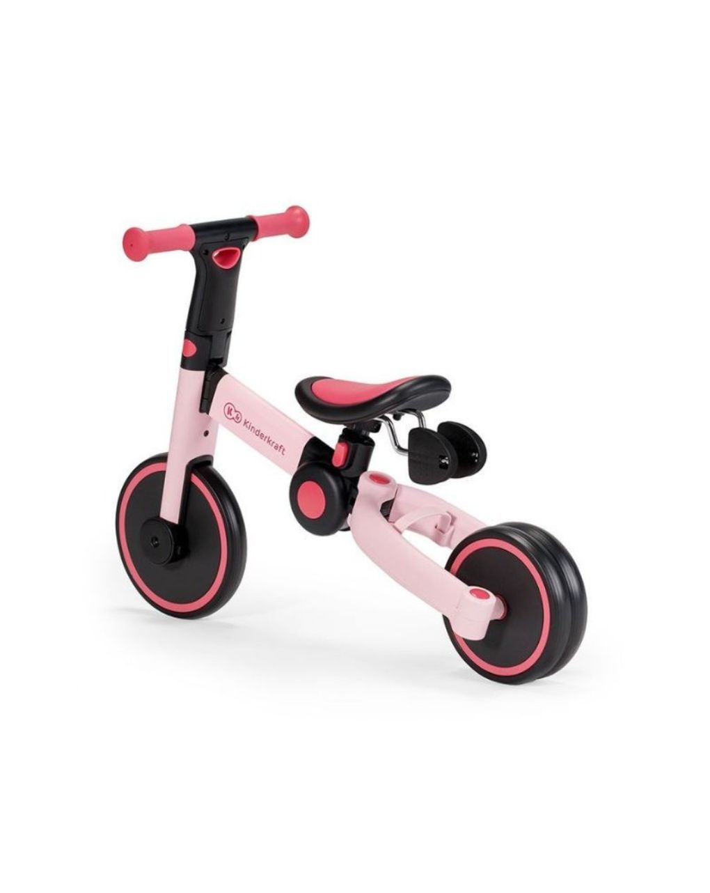 Kinderkraft πτυσόμενο τρίκυκλο ποδήλατο 4trike candy pink kr4tri00pnk0000 - Kinderkraft