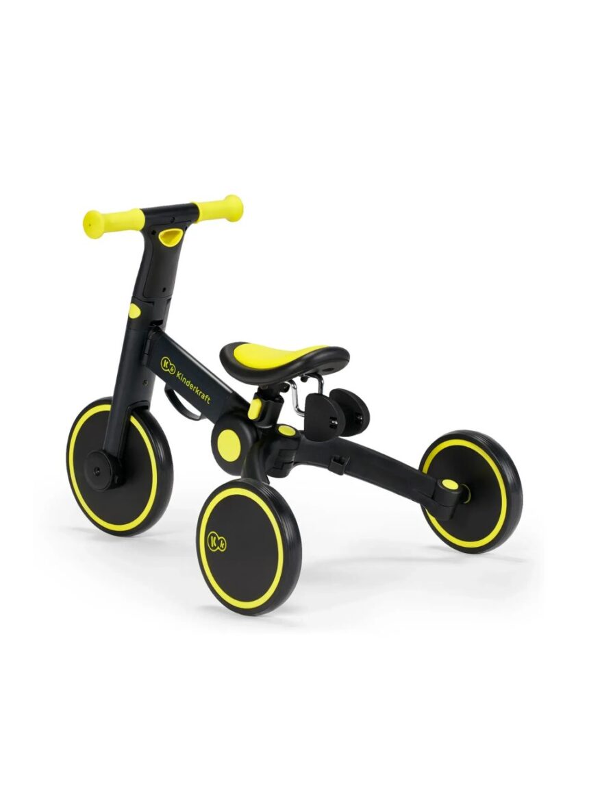 Kinderkraft πτυσόμενο τρίκυκλο ποδήλατο 4trike black volt kr4tri00blk0000 - Kinderkraft