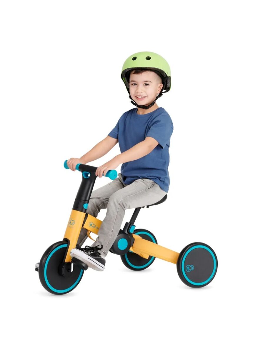 Kinderkraft πτυσόμενο τρίκυκλο ποδήλατο 4trike primrose yellow kr4tri00yel0000 - Kinderkraft