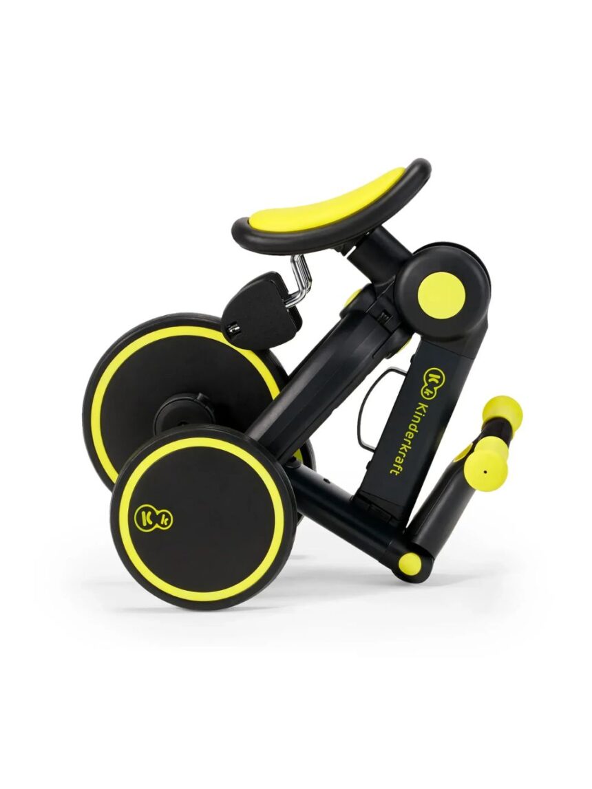 Kinderkraft πτυσόμενο τρίκυκλο ποδήλατο 4trike black volt kr4tri00blk0000 - Kinderkraft
