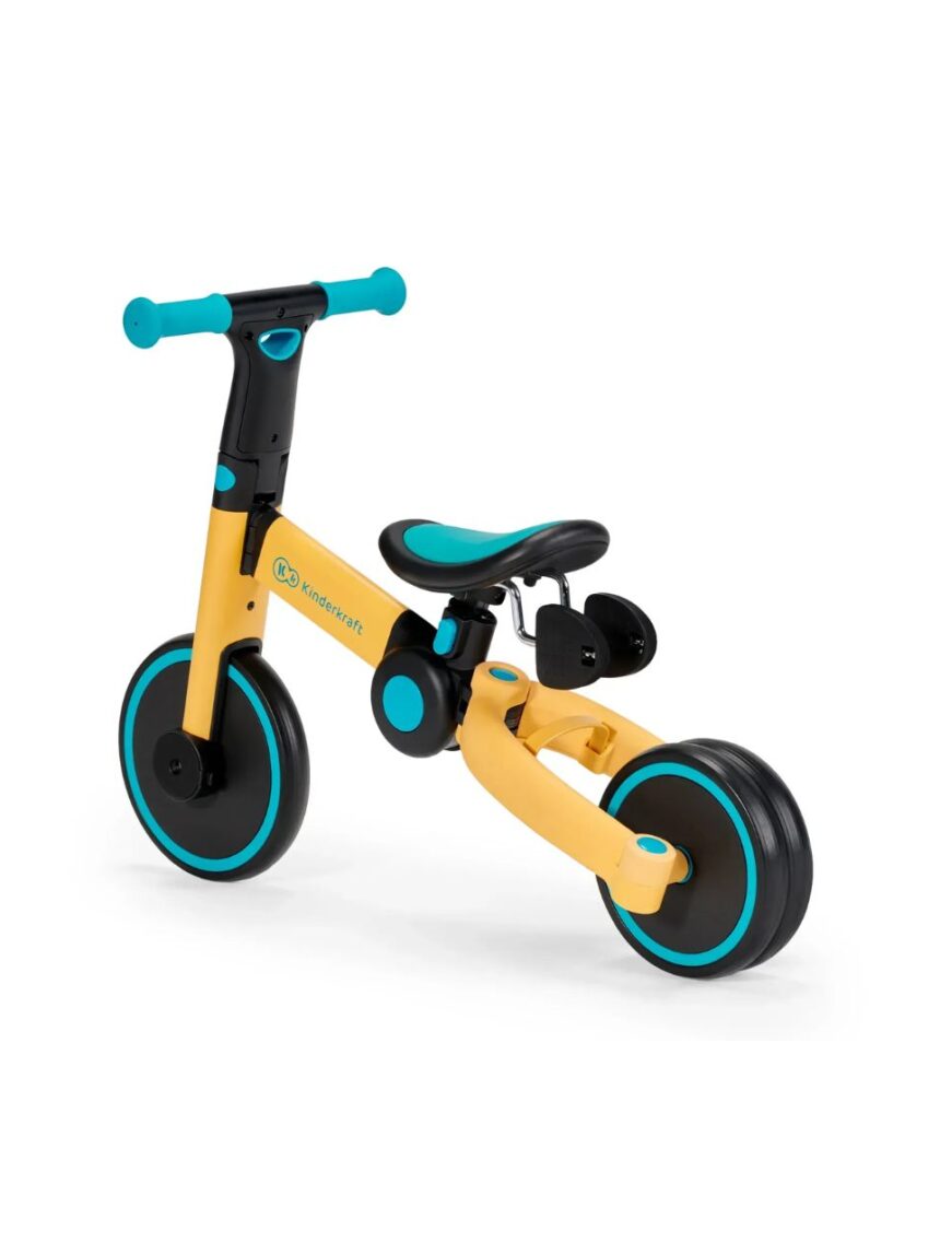Kinderkraft πτυσόμενο τρίκυκλο ποδήλατο 4trike primrose yellow kr4tri00yel0000 - Kinderkraft