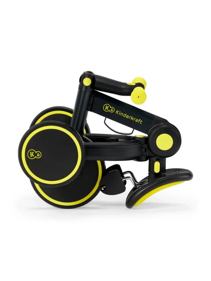 Kinderkraft πτυσόμενο τρίκυκλο ποδήλατο 4trike black volt kr4tri00blk0000 - Kinderkraft