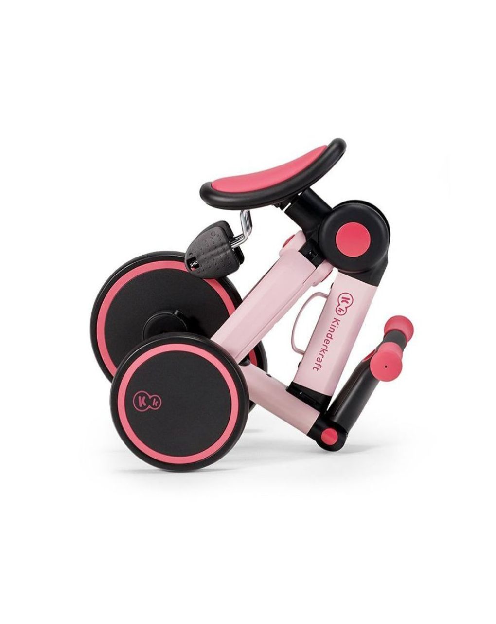 Kinderkraft πτυσόμενο τρίκυκλο ποδήλατο 4trike candy pink kr4tri00pnk0000 - Kinderkraft
