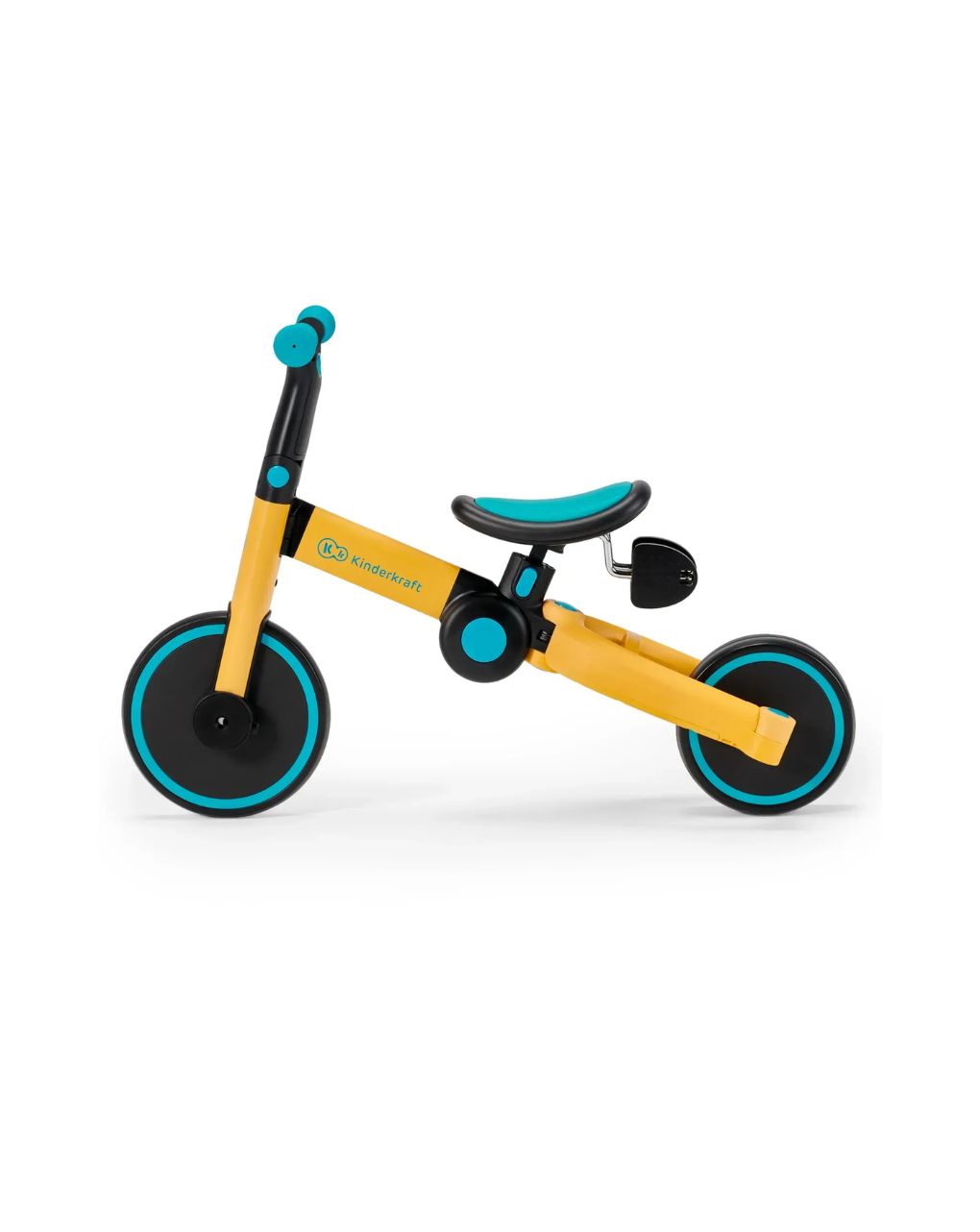 Kinderkraft πτυσόμενο τρίκυκλο ποδήλατο 4trike primrose yellow kr4tri00yel0000 - Kinderkraft