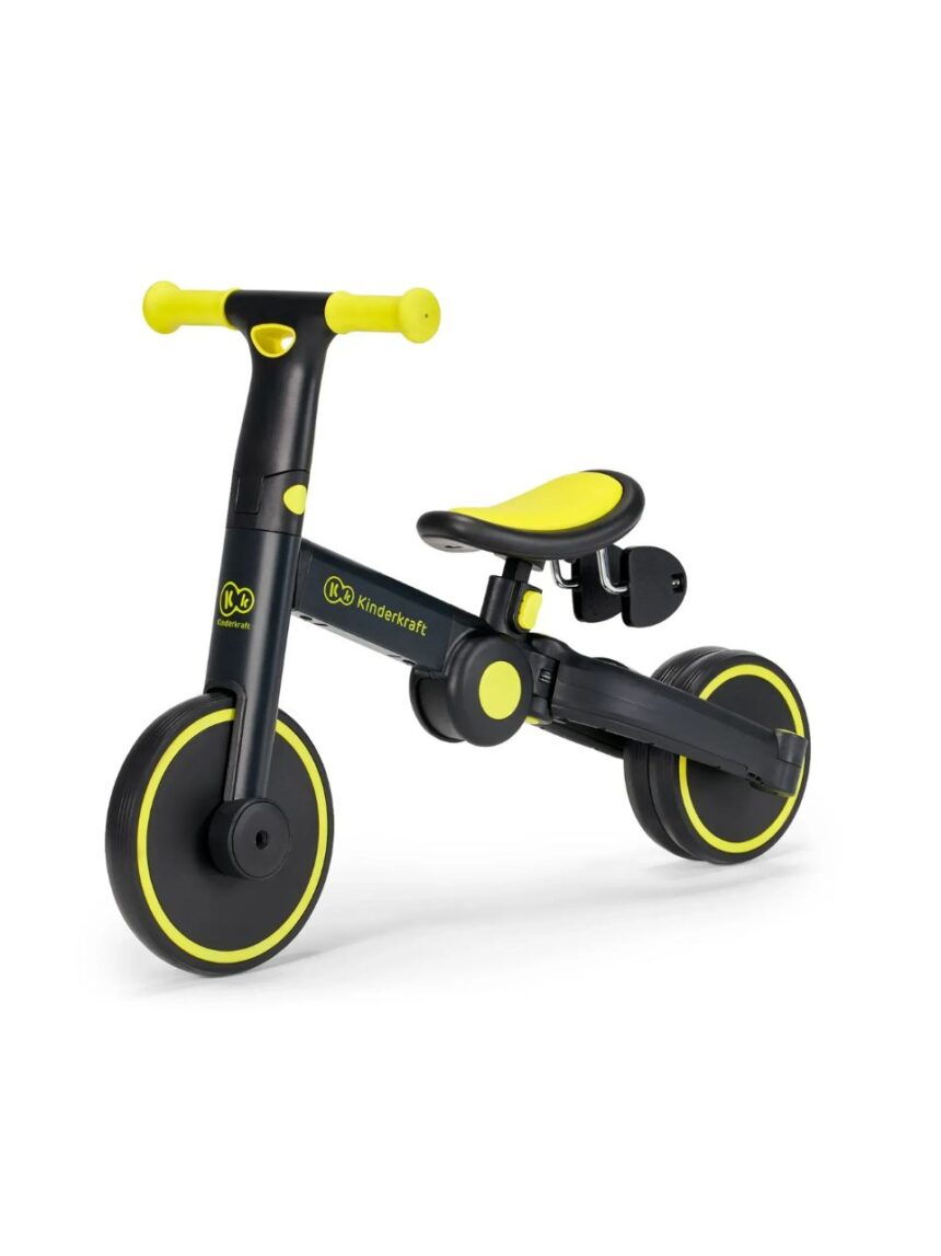 Kinderkraft πτυσόμενο τρίκυκλο ποδήλατο 4trike black volt kr4tri00blk0000 - Kinderkraft