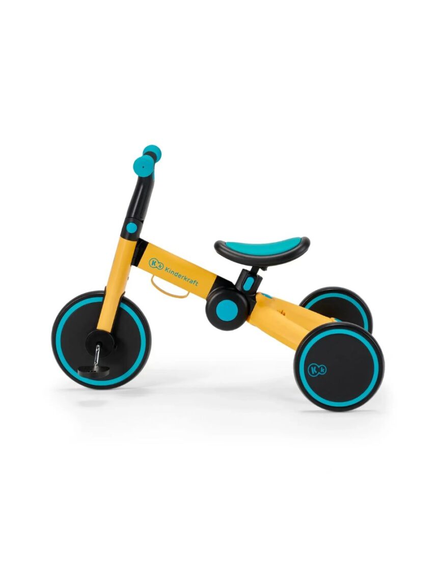 Kinderkraft πτυσόμενο τρίκυκλο ποδήλατο 4trike primrose yellow kr4tri00yel0000 - Kinderkraft