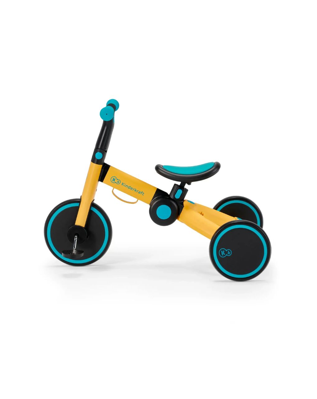 Kinderkraft πτυσόμενο τρίκυκλο ποδήλατο 4trike primrose yellow kr4tri00yel0000 - Kinderkraft