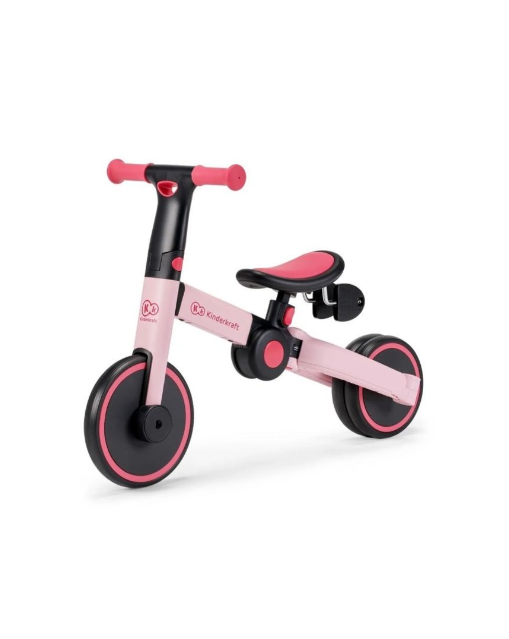 Kinderkraft πτυσόμενο τρίκυκλο ποδήλατο 4trike candy pink kr4tri00pnk0000 - Kinderkraft