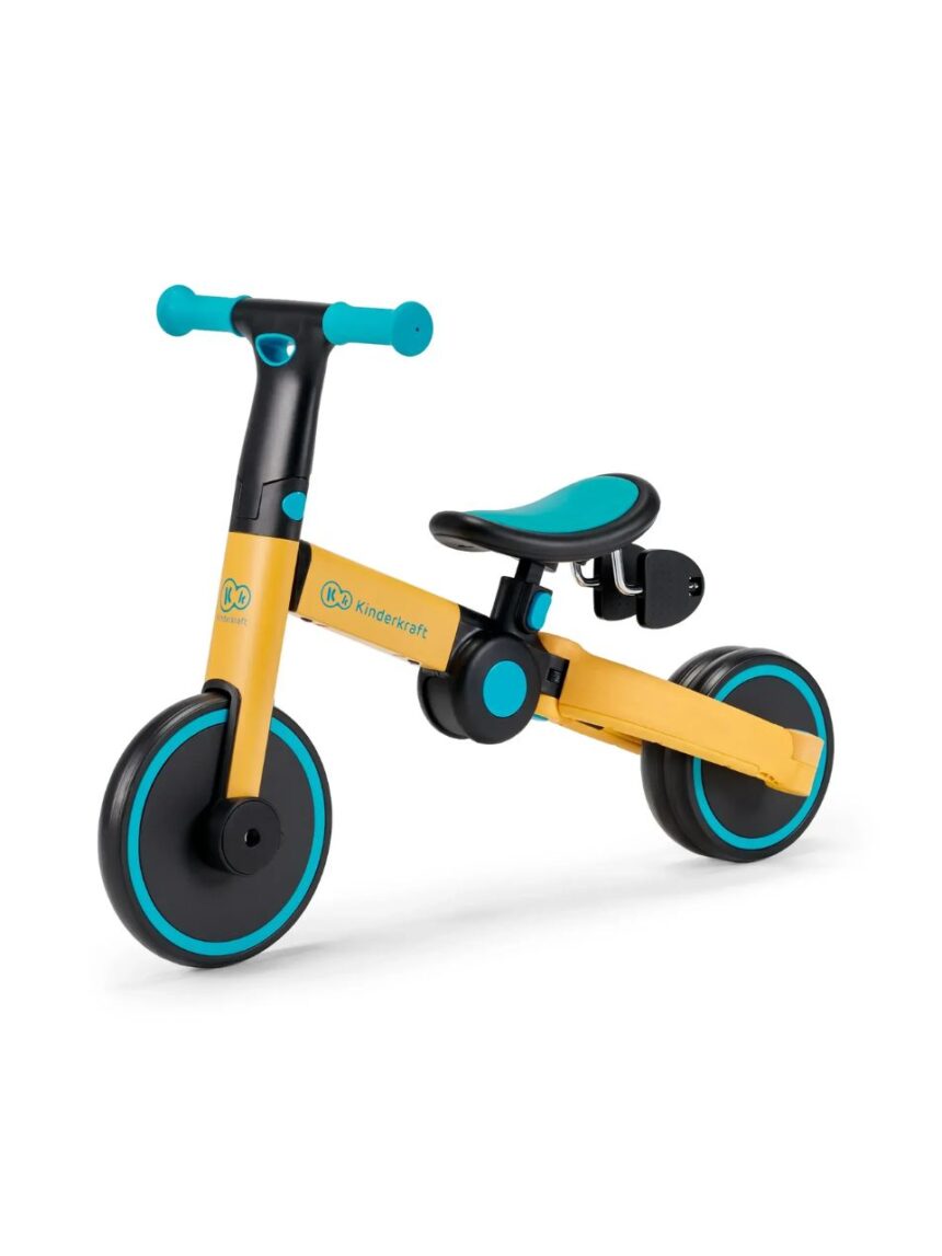Kinderkraft πτυσόμενο τρίκυκλο ποδήλατο 4trike primrose yellow kr4tri00yel0000 - Kinderkraft
