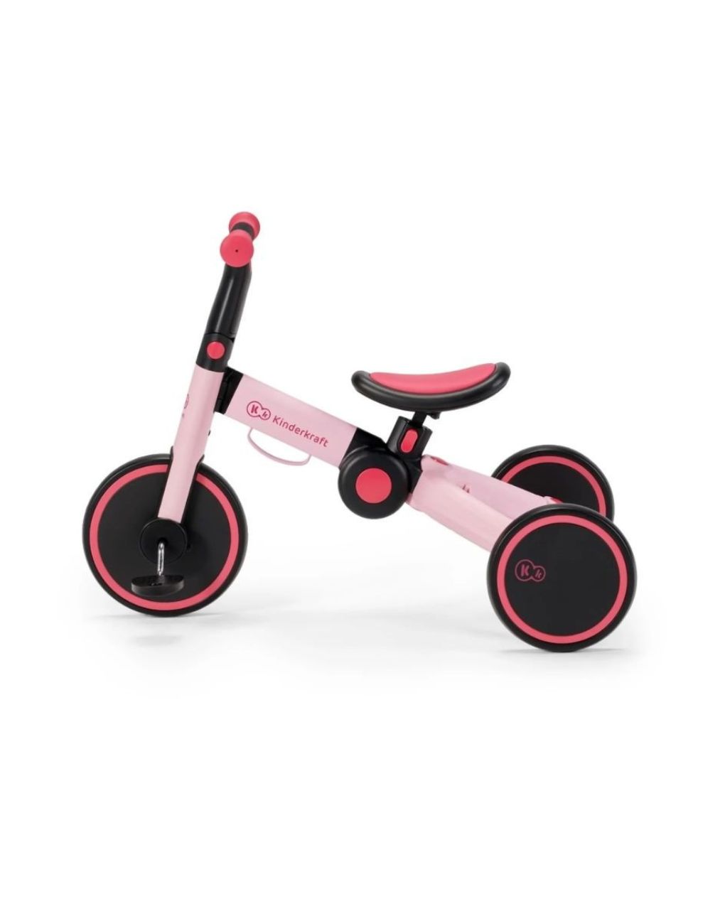 Kinderkraft πτυσόμενο τρίκυκλο ποδήλατο 4trike candy pink kr4tri00pnk0000 - Kinderkraft