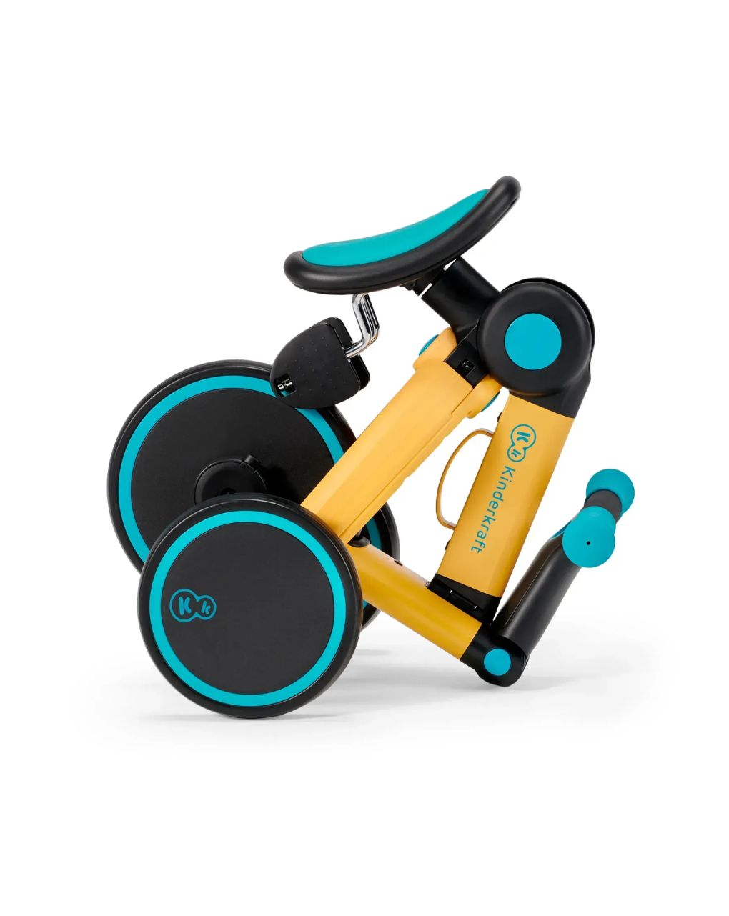 Kinderkraft πτυσόμενο τρίκυκλο ποδήλατο 4trike primrose yellow kr4tri00yel0000 - Kinderkraft