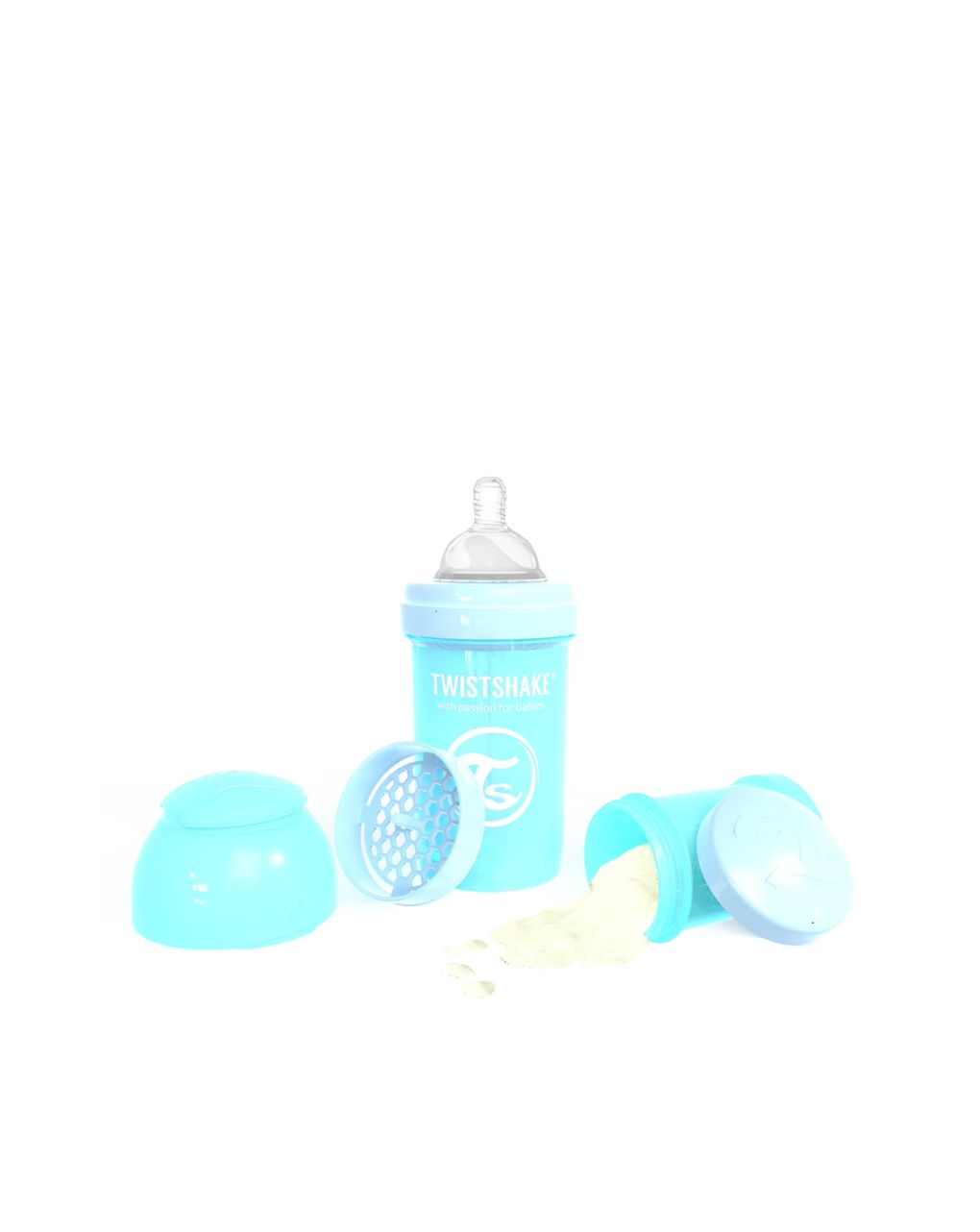 Twistshake μπιμπερό κατά των κολικών 180ml pastel blue - Twistshake