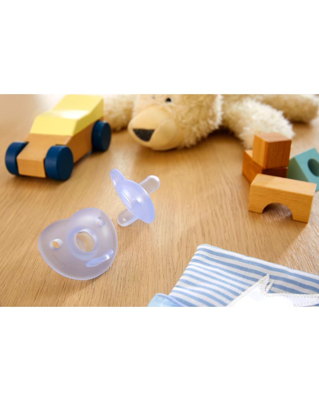 Philips avent soothie ορθοδοντική πιπίλα σιλικόνης 0-6m boy, scf099/22 - Philips Avent