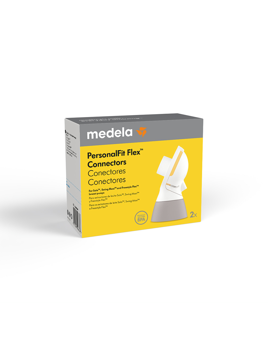 συνδετικά για θήλαστρα swing flex™, solo™ & swing maxi™ new gen 2τμχ - Medela