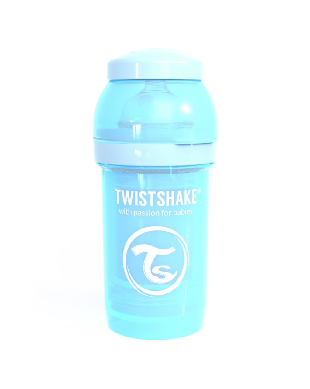 Twistshake μπιμπερό κατά των κολικών 180ml pastel blue - Twistshake