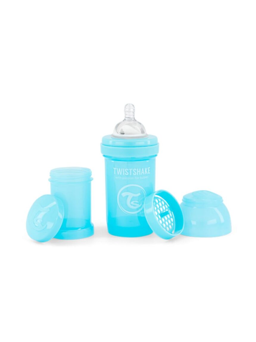 Twistshake μπιμπερό κατά των κολικών 180ml pastel blue 32-08-78250 - Twistshake