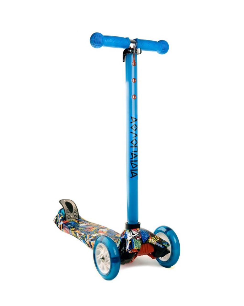 αθλοπαιδια  πατίνι 3τροχο με φωτ/να ροδάκια,#11 002.61210/11 - ΑΘΛΟΠΑΙΔΙΑ