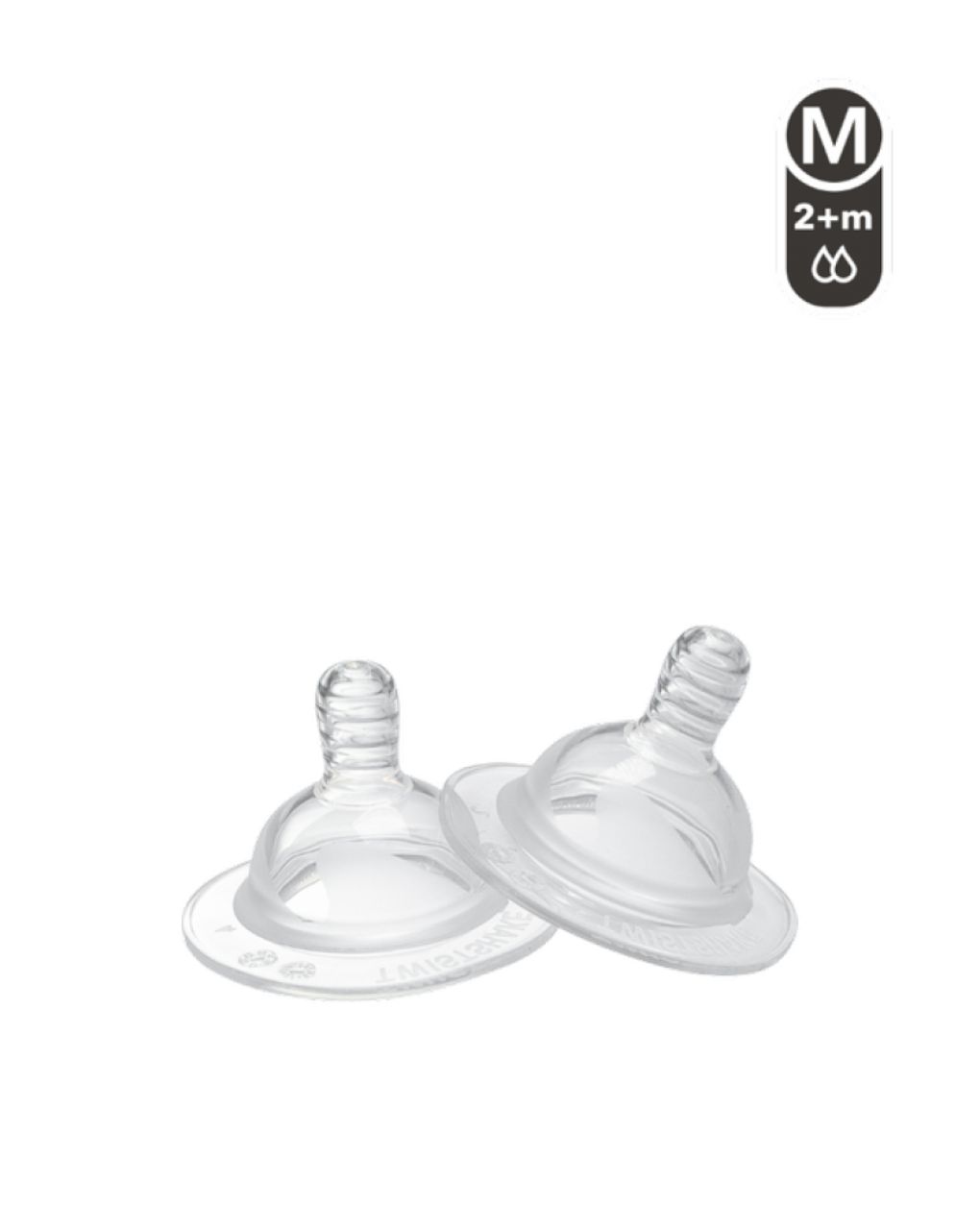 Twistshake θηλή κατά των κολικών 2τμχ medium 2m+ 32-08-78020 - Twistshake