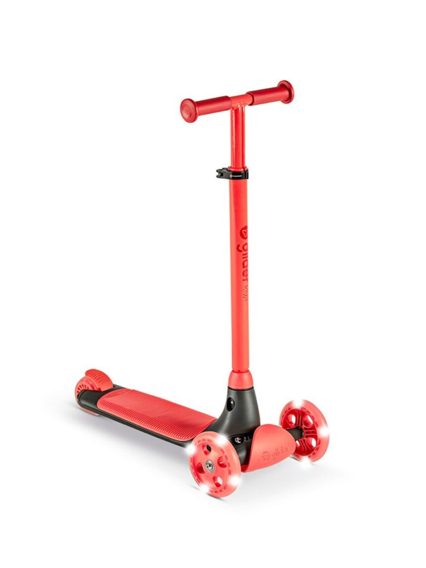 Yvolution πατίνι yglider kiwi με led κόκκινο 53.101258 - Yvolution