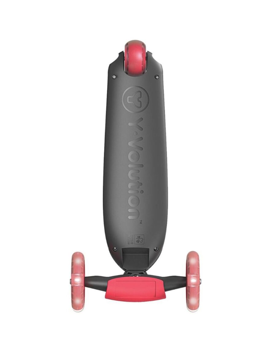 Yvolution πατίνι yglider kiwi με led κόκκινο 53.101258 - Yvolution