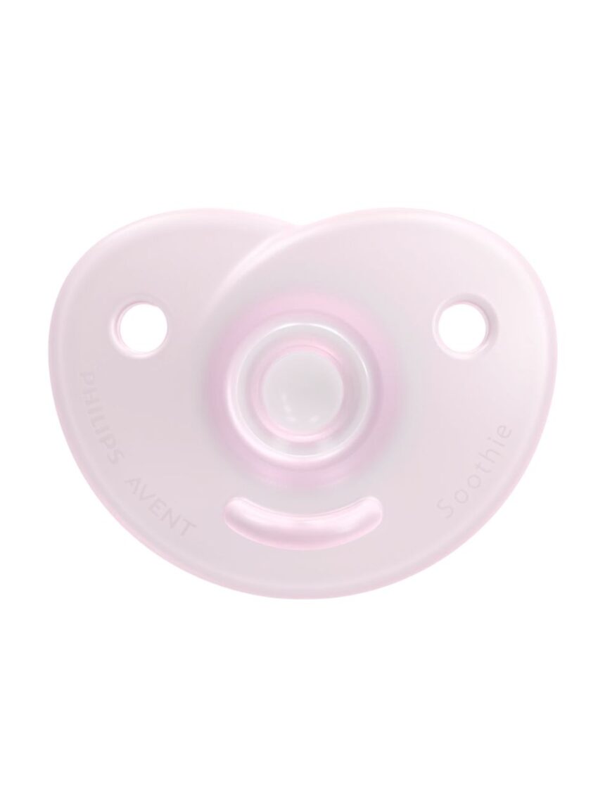 Philips avent soothie ορθοδοντική πιπίλα σιλικόνης 0-6m girl, scf099/22 - Philips Avent