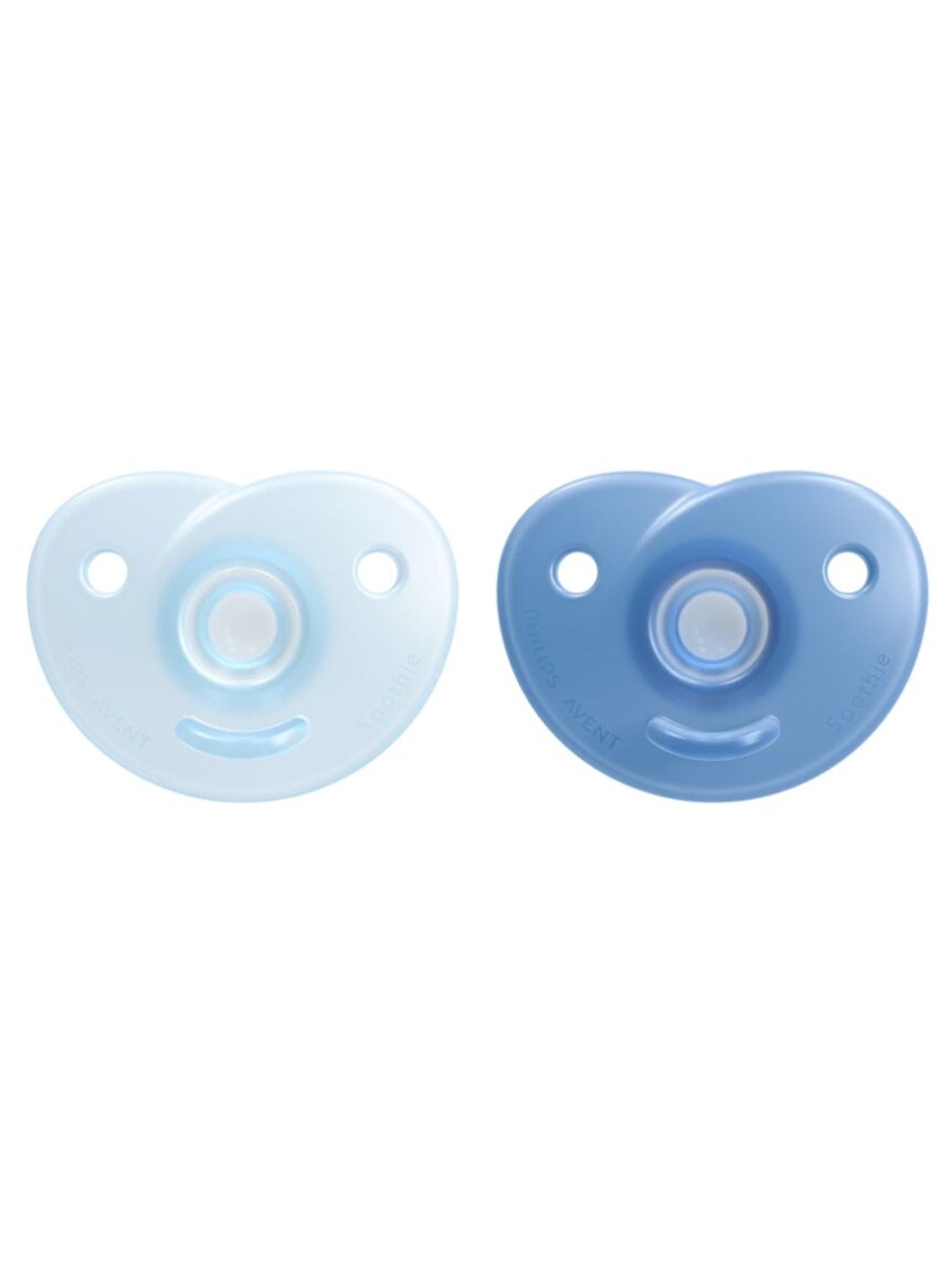 Philips avent soothie ορθοδοντική πιπίλα σιλικόνης 0-6m boy, scf099/22 - Philips Avent