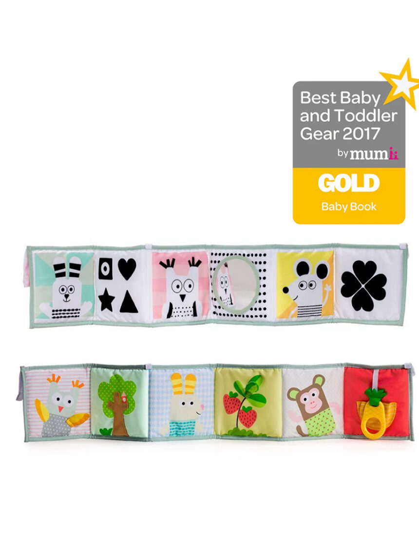 Taf toys παιχνίδι για καρότσι 3 σε 1 baby book t-12025 - Taf-toys