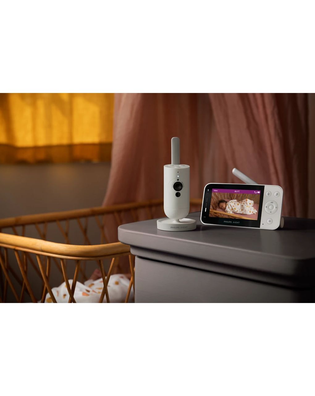 Philips avent ενδοεπικοινωνία connected συνδεδεμένο βρεφικό μόνιτορ scd921/26 - Philips Avent