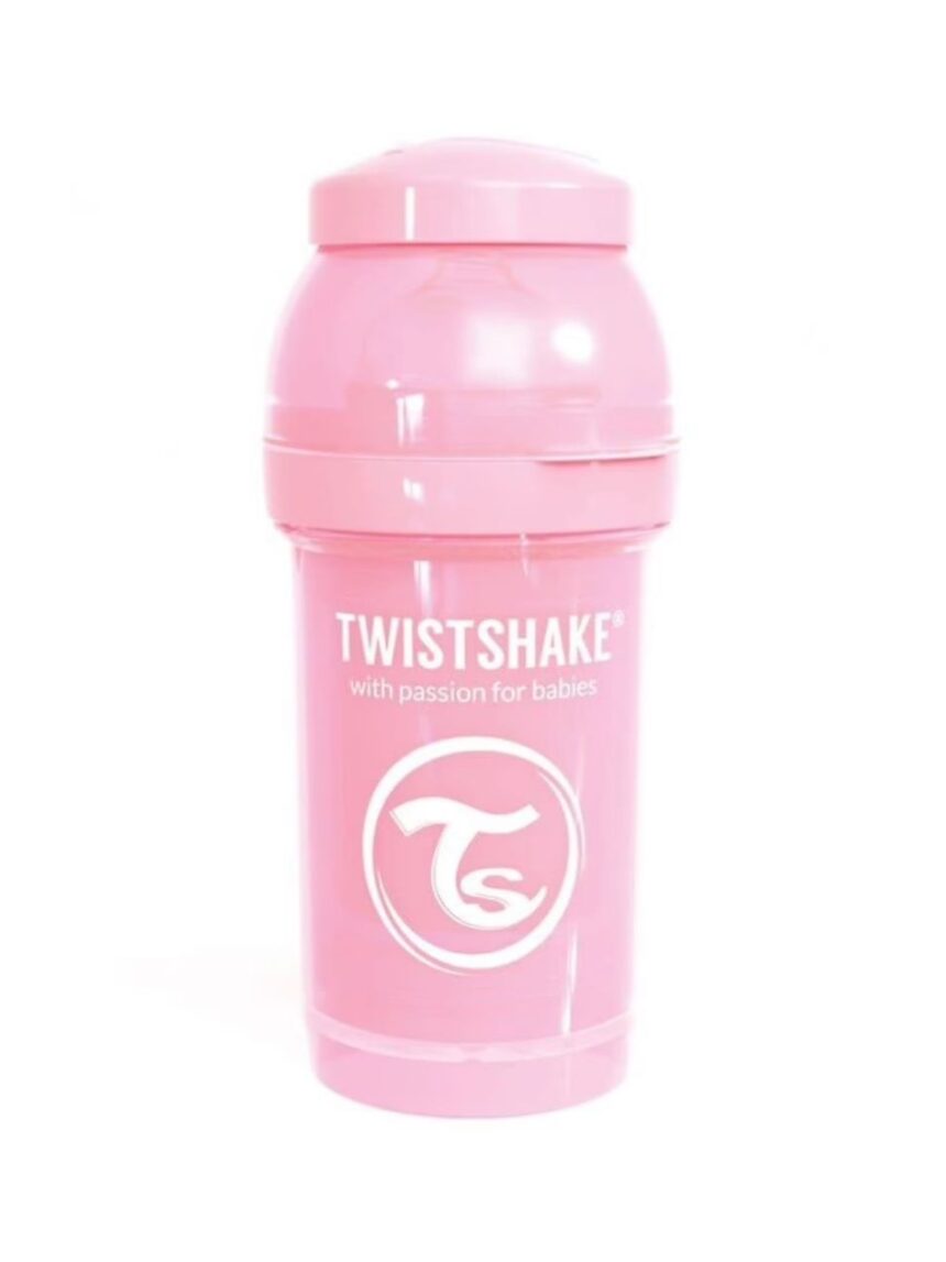 Twistshake μπιμπερό κατά των κολικών 180ml pastel pink - Twistshake